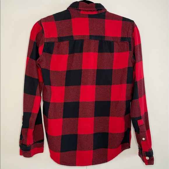 Boy’s Abercrombie Long-Sleeve Flannel Shirt - Picture 4 of 4